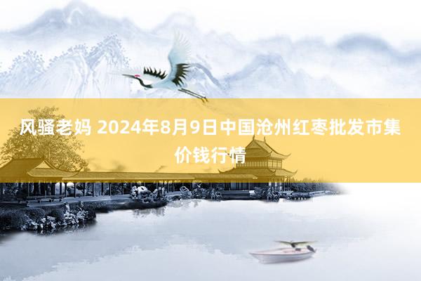 风骚老妈 2024年8月9日中国沧州红枣批发市集价钱行情