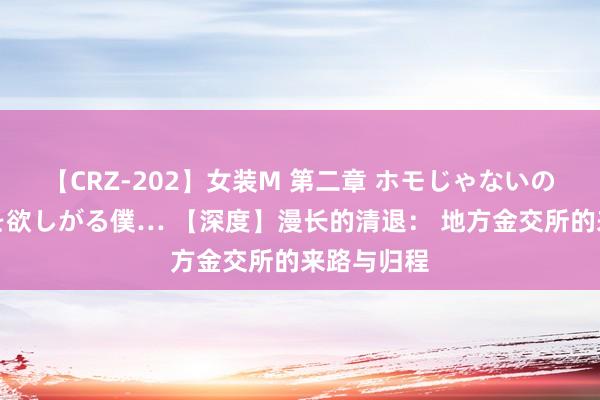 【CRZ-202】女装M 第二章 ホモじゃないのにチ○ポを欲しがる僕… 【深度】漫长的清退： 地方金交所的来路与归程