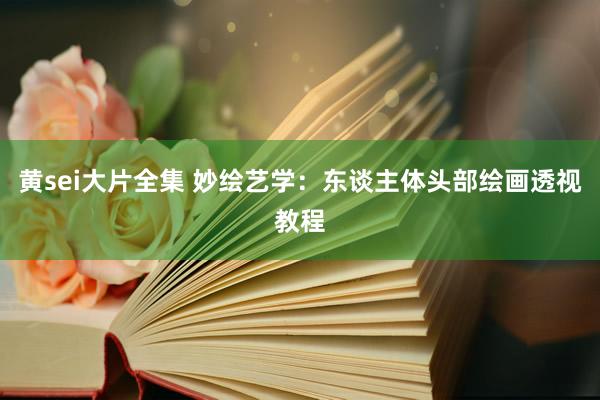 黄sei大片全集 妙绘艺学：东谈主体头部绘画透视教程