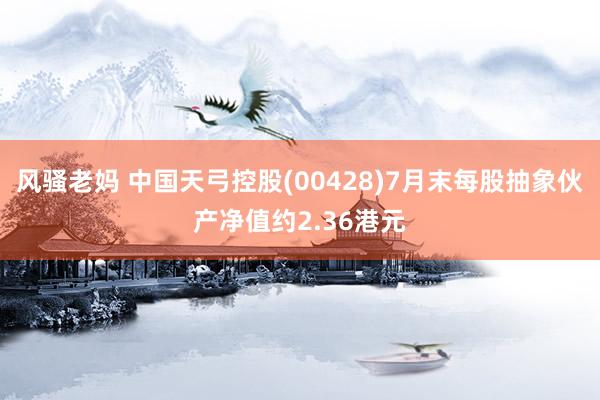 风骚老妈 中国天弓控股(00428)7月末每股抽象伙产净值约2.36港元