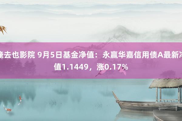 俺去也影院 9月5日基金净值：永赢华嘉信用债A最新净值1.1449，涨0.17%